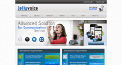 Desktop Screenshot of jellyvoice.com